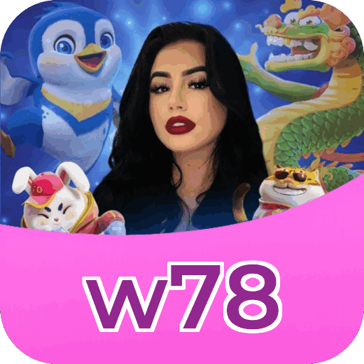 Catálogo slots w78 mostrando top jogos Gates Olympus Sweet Bonanza Fortune Tiger Big Bass volatilidade RTP